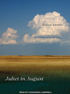 Cover image for Juliet in August